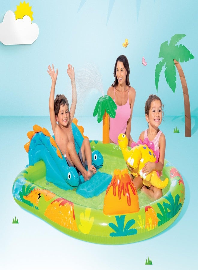 VWretails Family playcenter for Kids to Fun and Enjoyment in Backyard, Having Inflatable Toys and Games with Multiple Designs (Little Dion playcenter) - Image 3